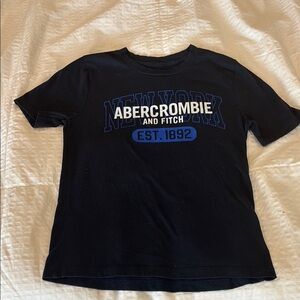 Abercrombie & Fitch Navy Graphic Tee